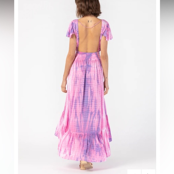 NWT Tieare Hawaii New Moon Tie Dye Maxi Dress - Picture 5 of 15